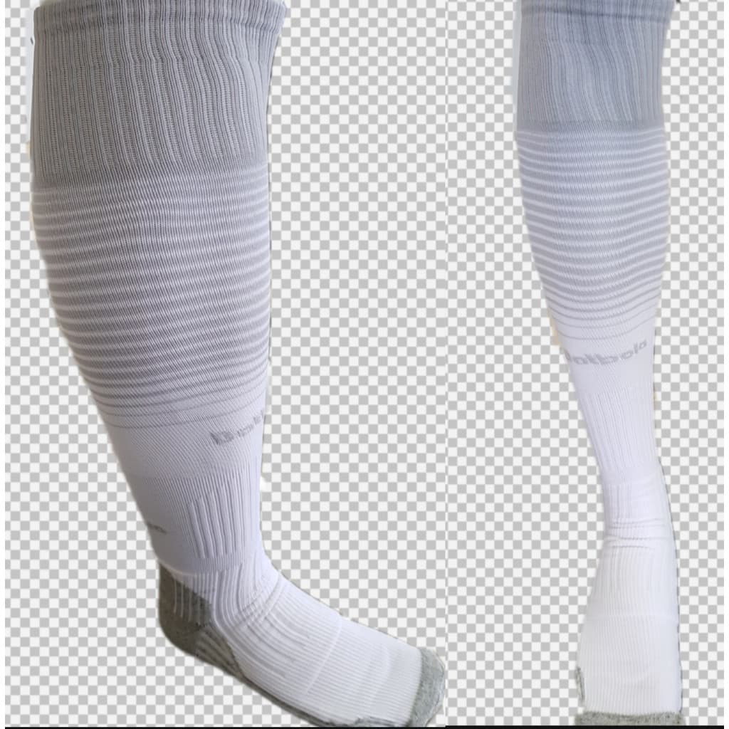 Meião Futebol Degrade Batbola Profissional Bco/Cinza