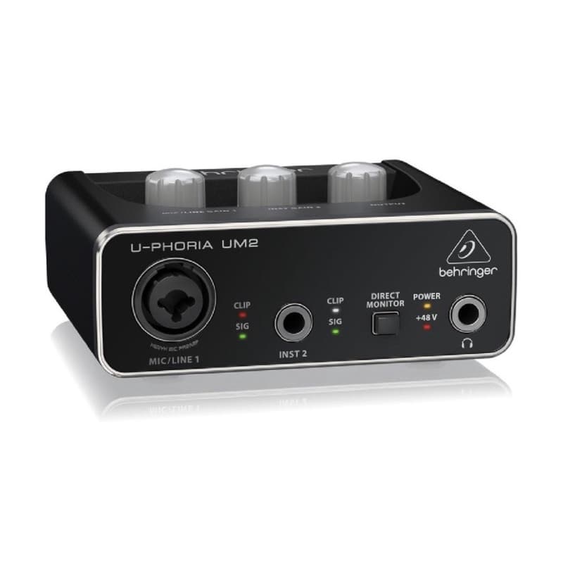 Interface de áudio Behringer U-Phoria UM2