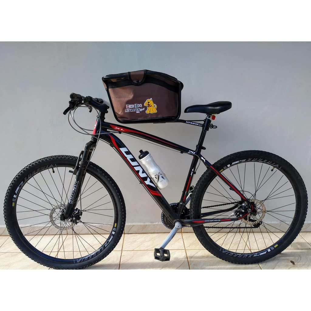 Cestinha Cadeirinha Bike Dog Full Para Transportar Cachorro na Bicicleta AL-167