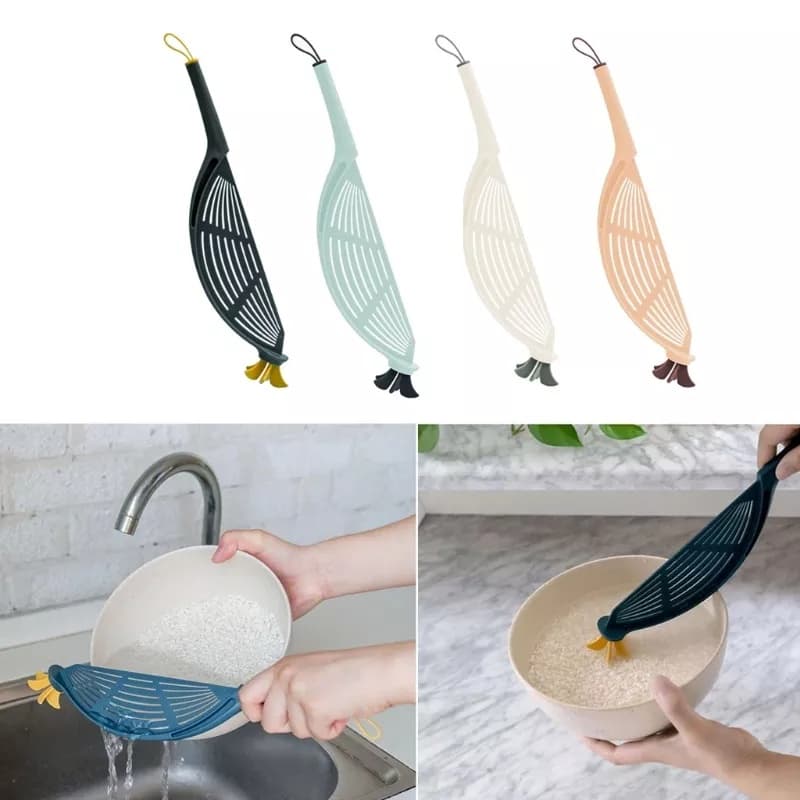 Escorredor Portátil Arroz Macarrão Legumes