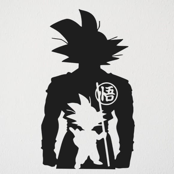 Adesivo Dragon Ball Goku Anime Manga