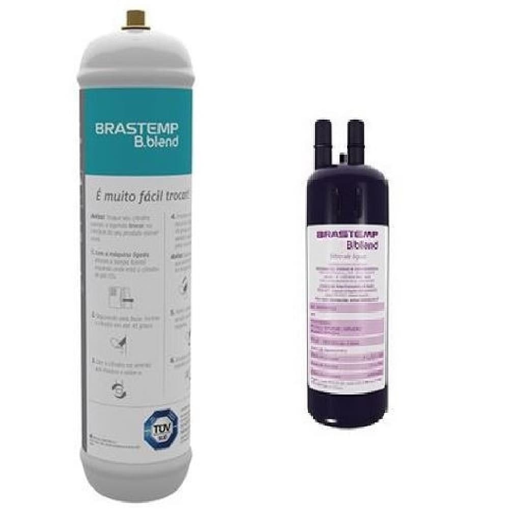 Kit Refil Filtro e Gás Brastemp  W10842342 W11387305