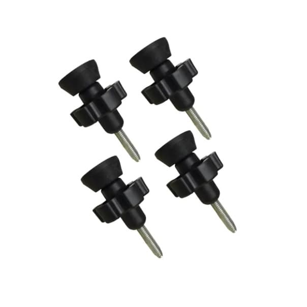 Kit Manipulo 4 Peças P/ Grade Proteção Portão Pet Ajustável
