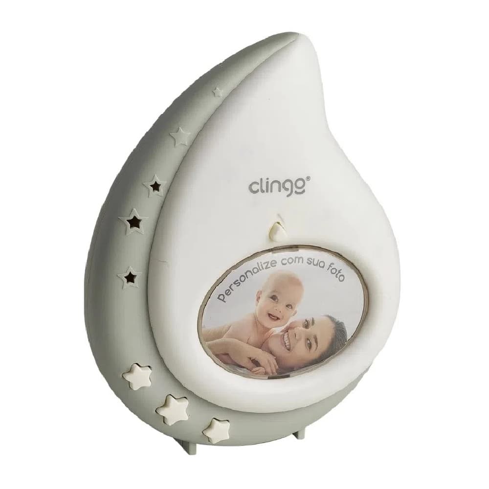 Luminária Com Luz e Sons Gota - Clingo