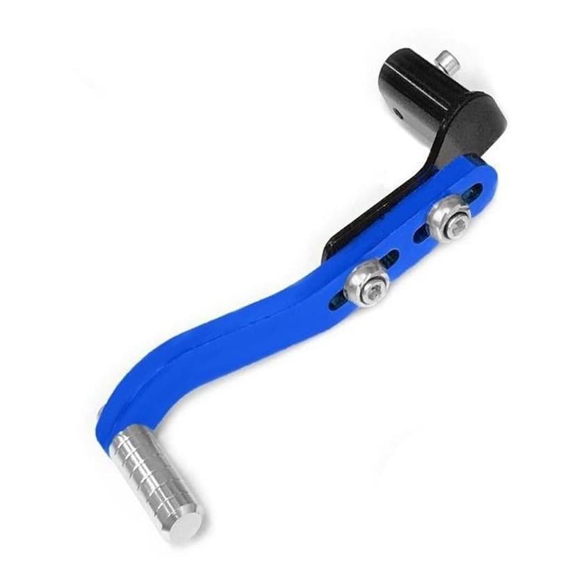 Pedal de Cambio Esportivo Universal Moto Passador Marcha AZUL