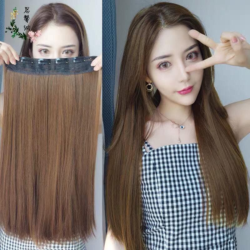 Apliques Para Cabelo Orgânico Liso 5 Prisilha Tic Tac 60 cm