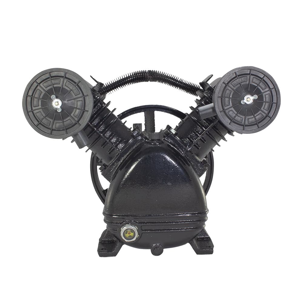 Cabeçote Compressor de Ar 15 Pés em Ferro Fundido 3CV e 2 Pistões 140Psi - Pró Euro