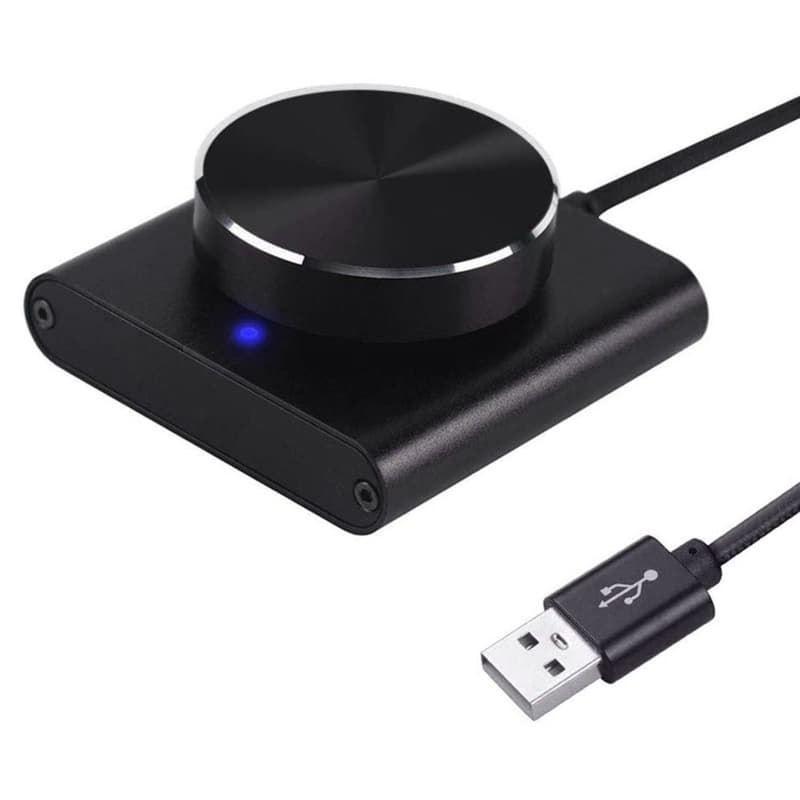 UTAKEE Mini Ajustador De Botão De Controle De Volume USB Com Cabo De 7 2 Pés Alto-Falantes Para PC Módulo Interruptor Fa