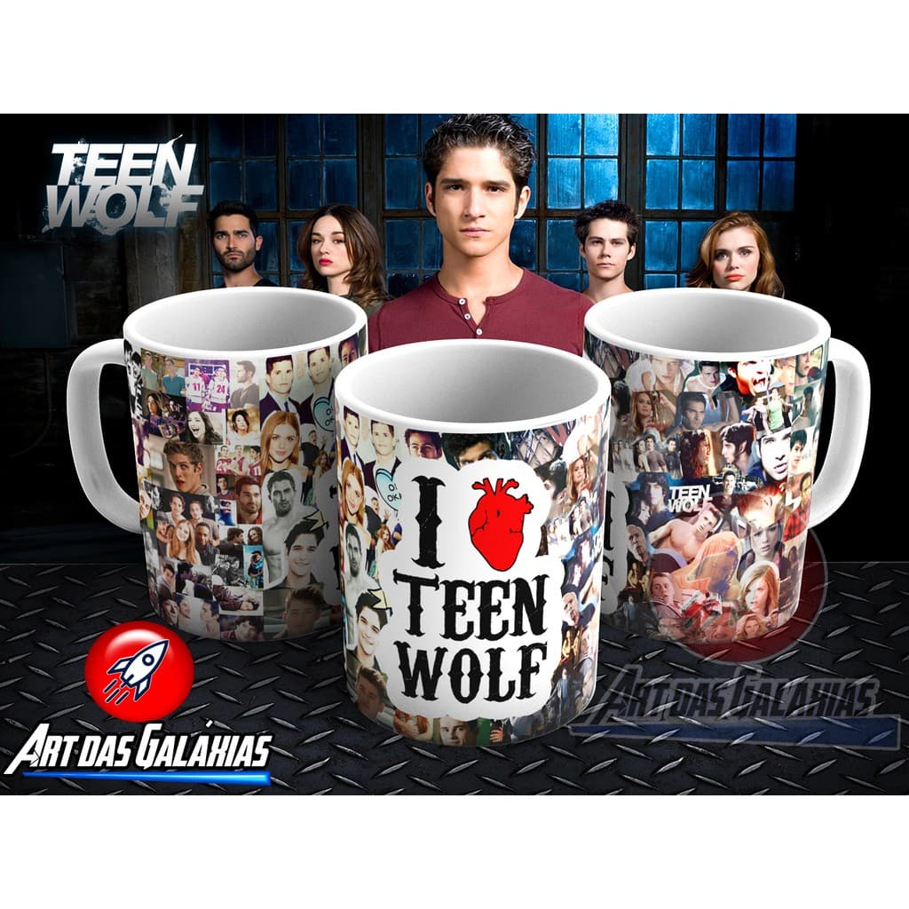 Caneca Cerâmica Teen Wolf - MOD1