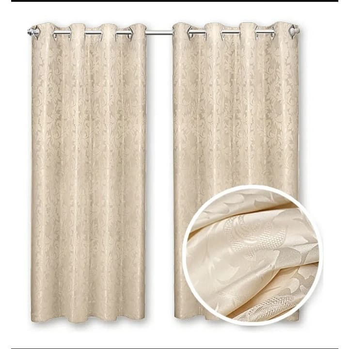 Cortina  Jacquard Tecido Grosso Luxo  Sala E quarto 4,00m X2,80m