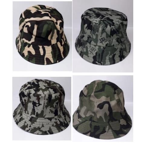 Chapéu Bucket Masculino / Feminino Estampados Camuflado Unissex Proteção Solar Estiloso Fashion