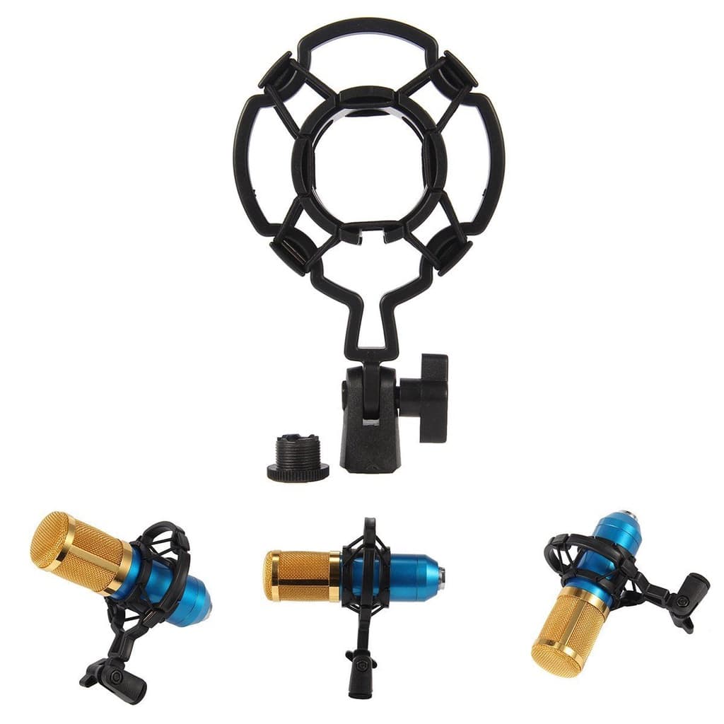 Aranha Shock Mount Suporte P/ Microfone Condensador C1 BM800
