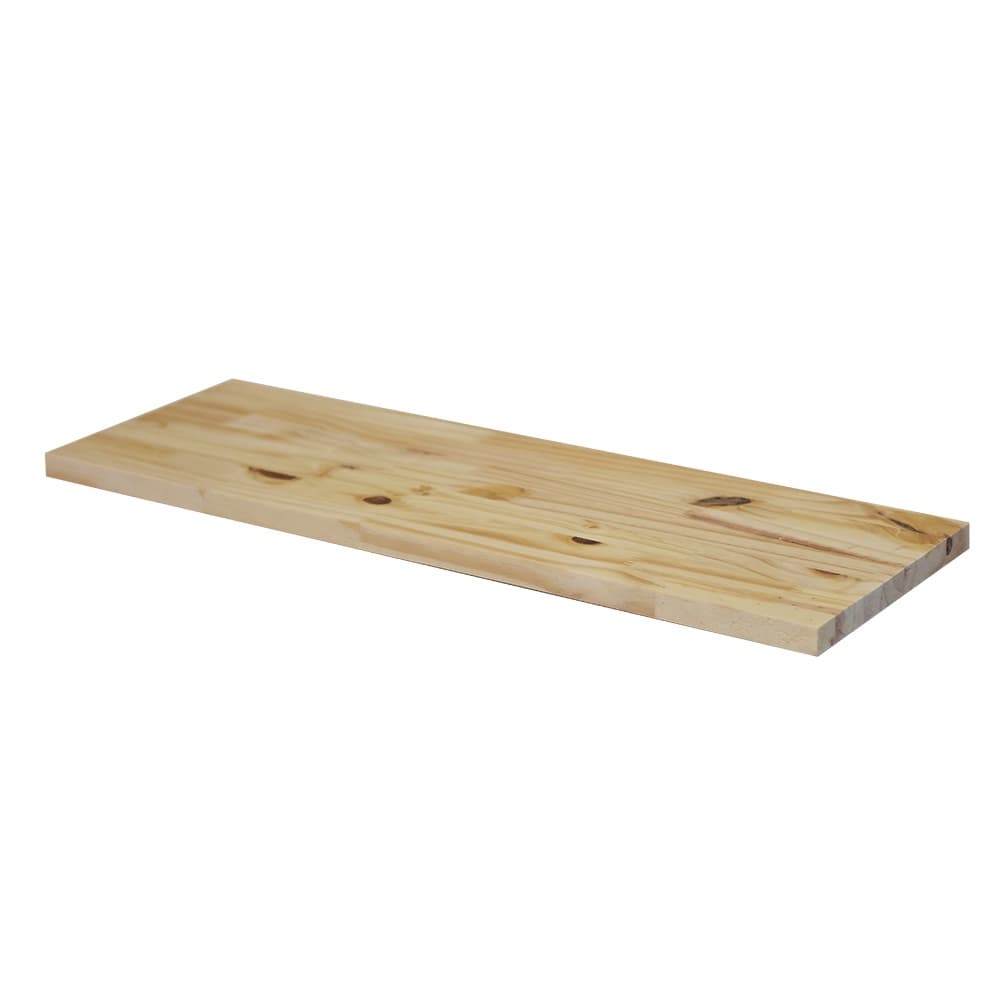 Prateleira Estante 40x15 Madeira Painel Pinus Nicho Sala Quarto + Suporte Invisível
