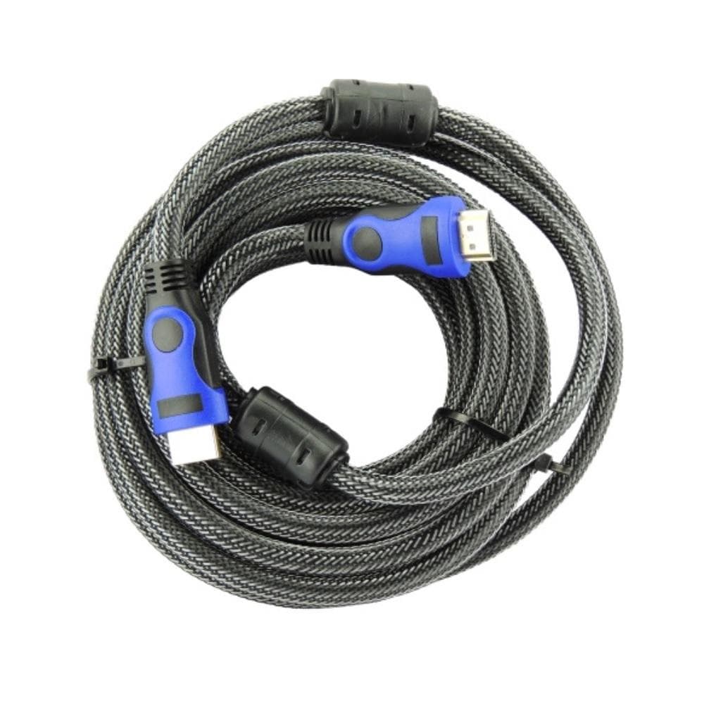 Cabo Hdmi 1.4 3D 4K Full HD Com Filtro 5 Metros Preto - 5 Mts