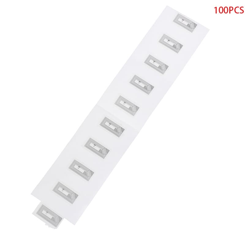 Chip nfc ntag213 adesivo 100 peças 2*1cm 13.56mhz rfid ntag 213