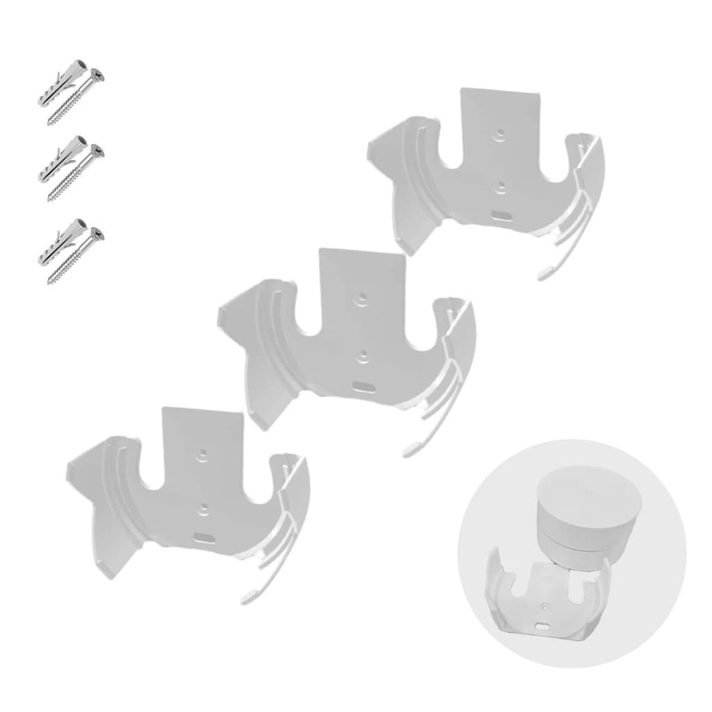 Kit C/ 3 Suportes De Parede Para Roteador Google Wifi Stand