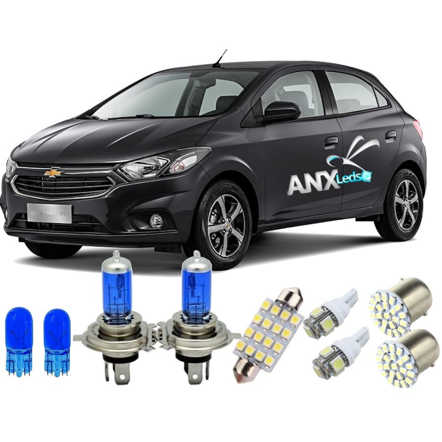 Kit Lampadas Onix Prisma Ltz Lt 2017 2018 2019 Super Branca