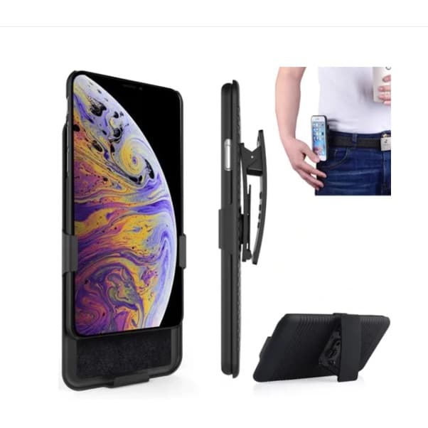 Capa + Suporte Clip Cinto Motorola Moto G22+Pelicula 3d