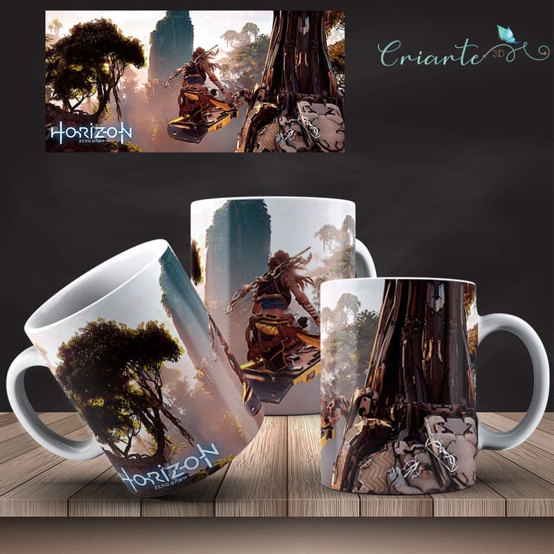 Caneca Porcelana Horizon Zero Dawn #08