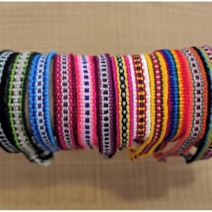 Pulseiras Sortidas Hippie Praia De Pano