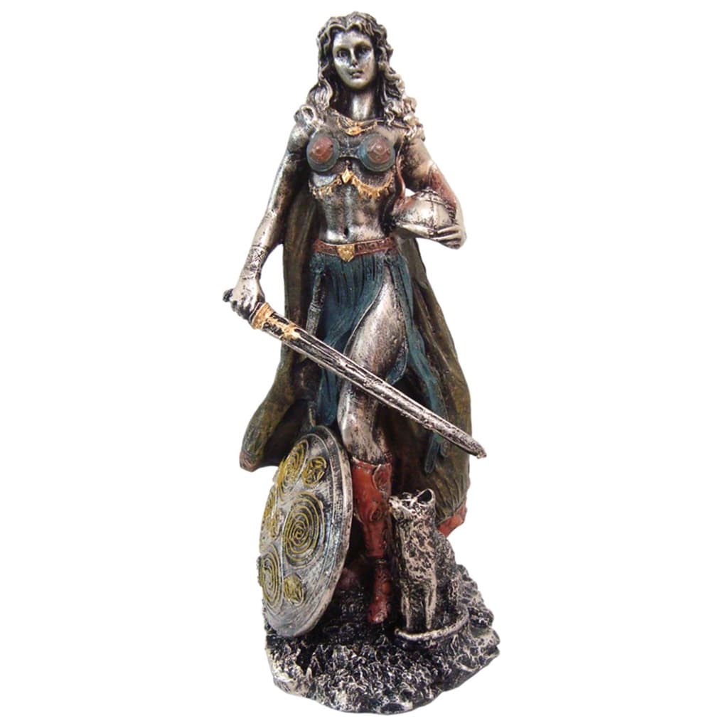 Estatua Freya Deusa Amor Beleza Sensualidade Atração Luxuria