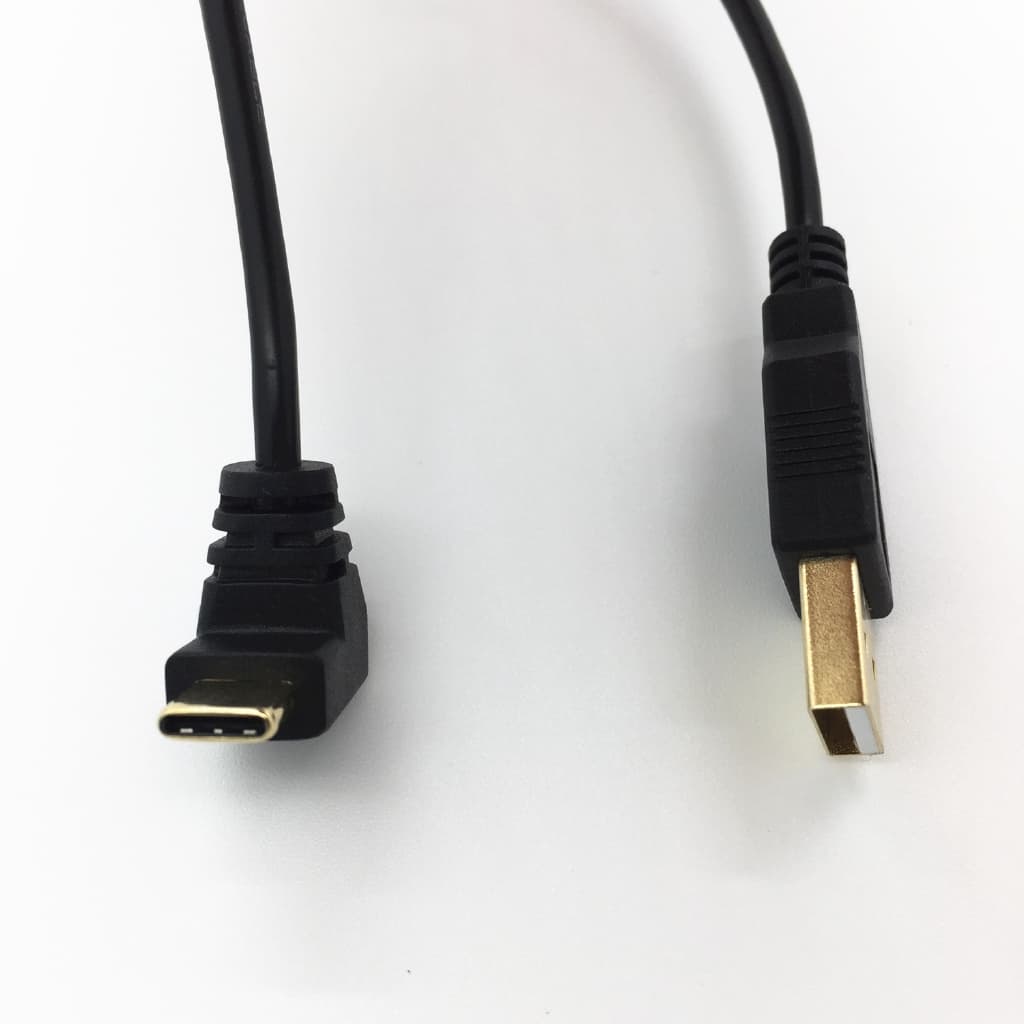 Cabo USB 2.0 A Macho Para Ângulo De 90 Graus TypeC Tipo c BlackBerry Keyone , DTEK60