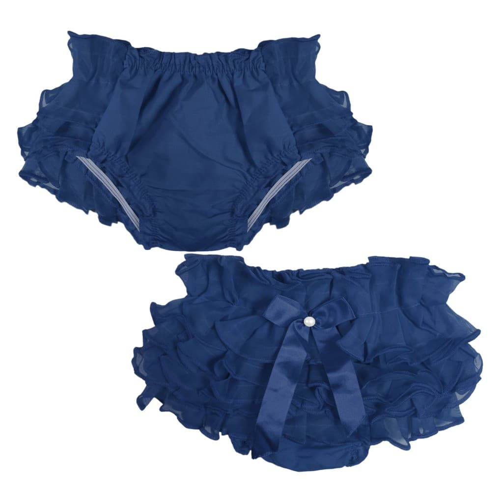 Calcinha Infantil Menina Com Babado Bunda Rica Frufru