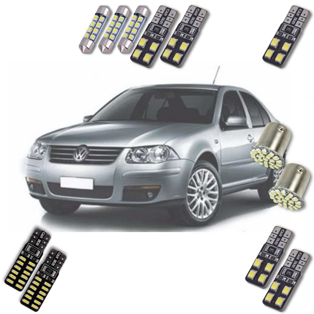 Kit Lâmpadas Led Volkswagen Bora 2004 a 2010