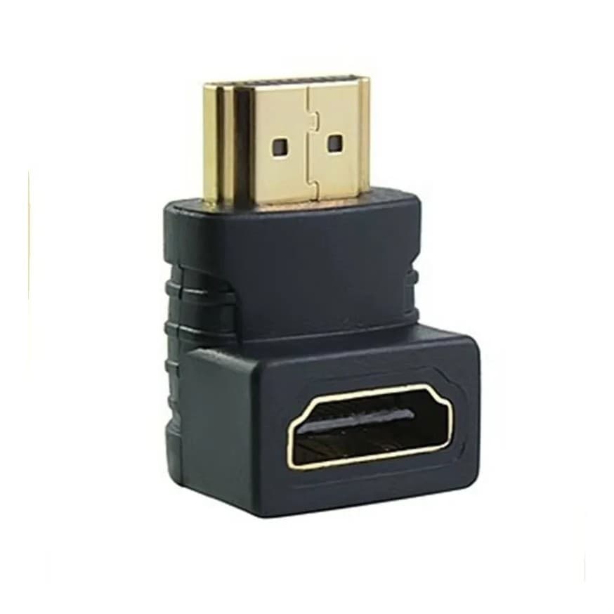 Adaptador Hdmi 90 Graus Em L Macho X Fêmea