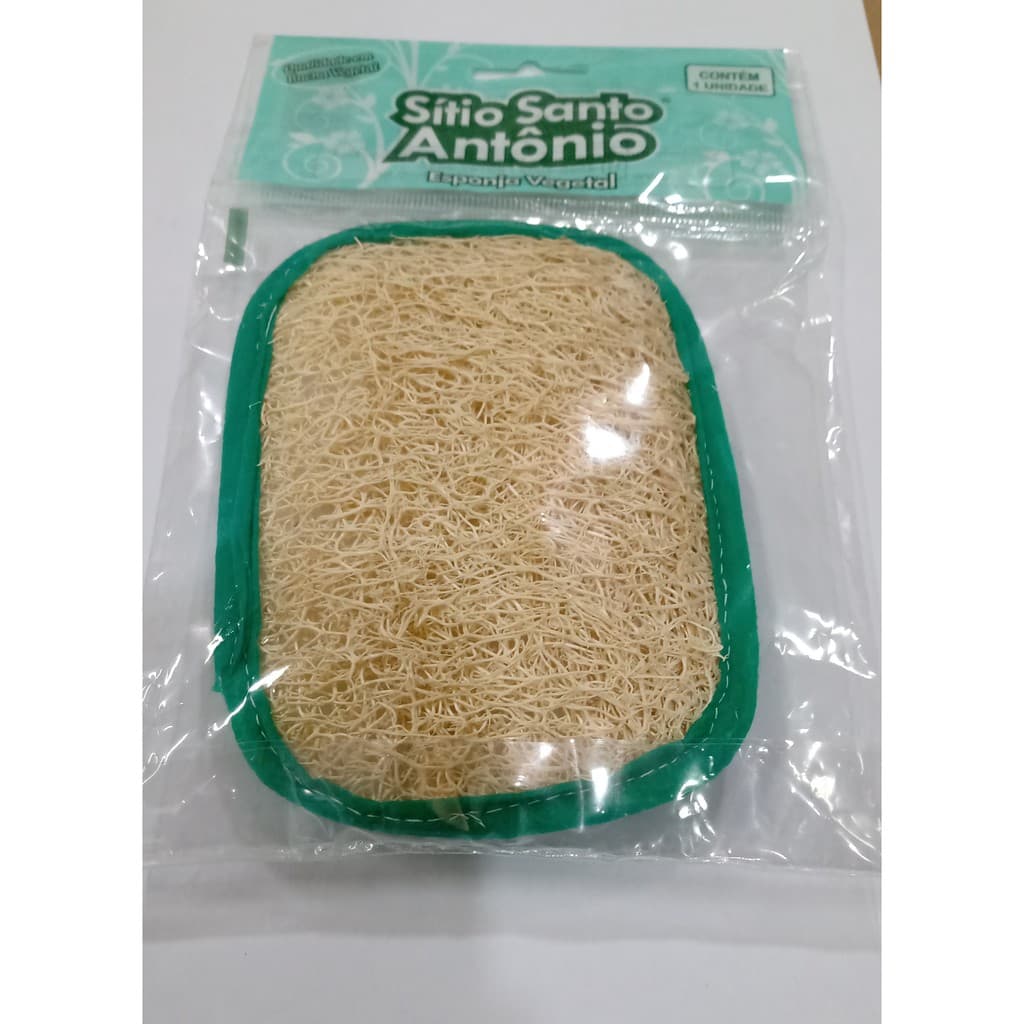 Esponja bucha vegetal natural para banho