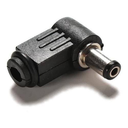 5 X Conector P4 90 Graus 5.5x2.5mm