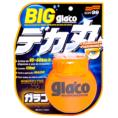 Glaco BIG Cristalizador de Vidros 120ML - Soft 99