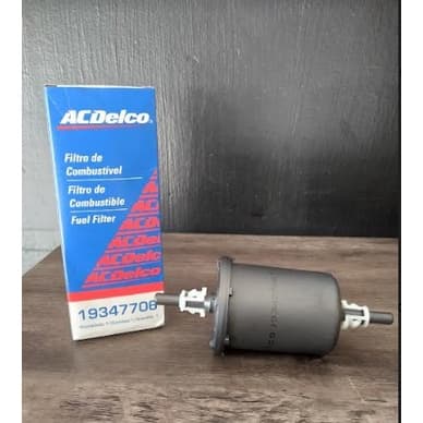 Filtro de Combustível acdelco original Celta, Prisma,Onix, Cobalt,Spin