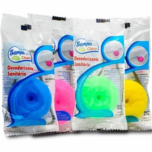 Pedra Sanitária Sampa Clean Unitaria Variada