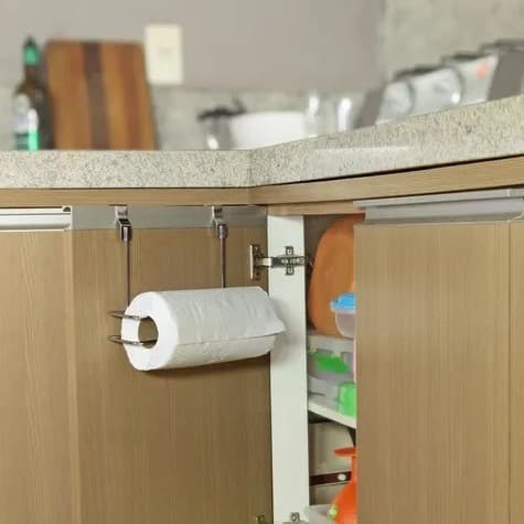 Suporte de Papel Toalha. Porta Papel Toalha. Organizador de Papel Toalha.