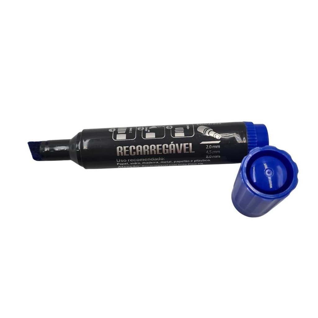 Marcador Pincel Atômico Permanente Azul 1100-P Pilot