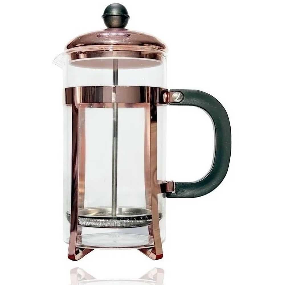 Cafeteira Prensa Francesa 600 Ml Rose Gold / Cobre