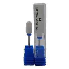 Unidade Broca Cerâmica Profissional Unha Gel Acrigel - 3/32 BARREL BALL M