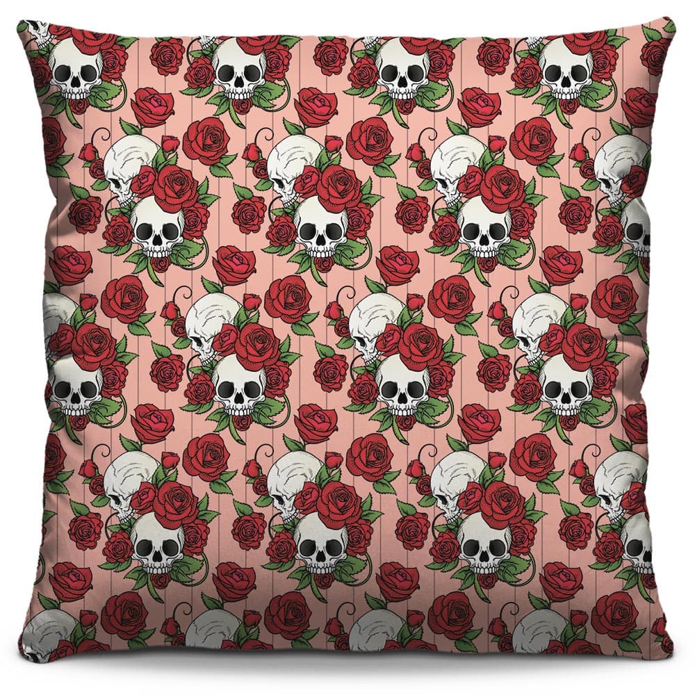 Capa de Almofada 40 x 40 Caveira Mexicana
