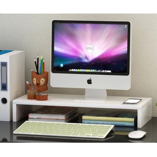 Suporte Monitor Organizador Mesa 100% MDF 50 60 70cm