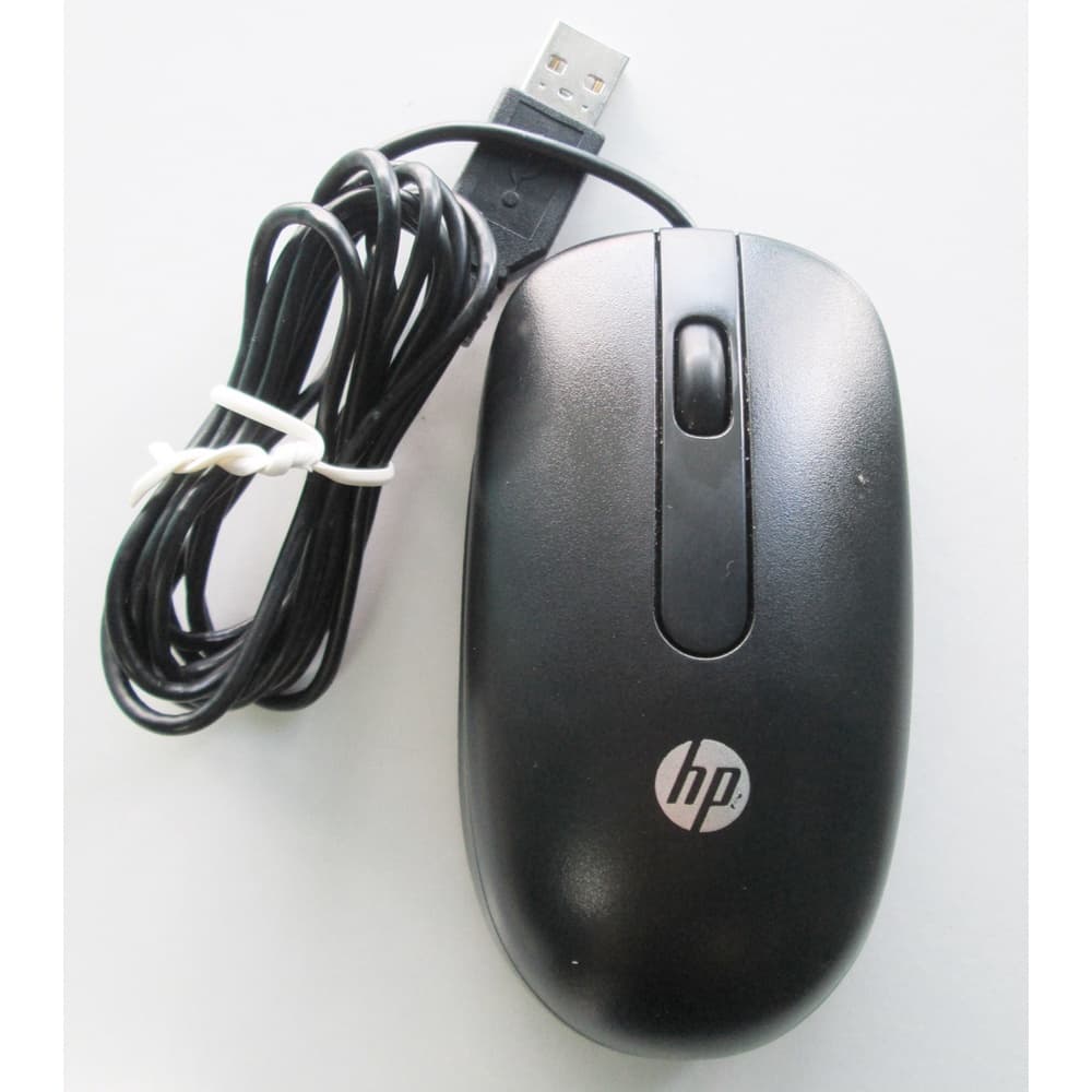 Mouse USB Com Fio HP MSU1158 672654-001 - Usado