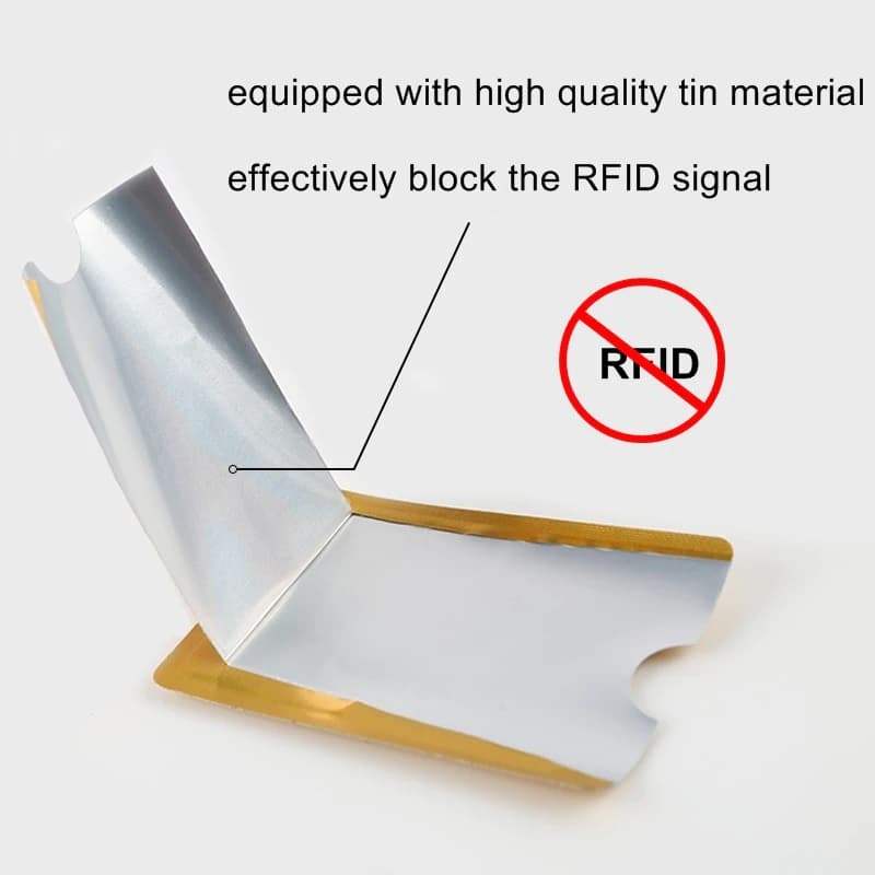 RFID Capa de Proteção para Cartão Bancário de Aproximação