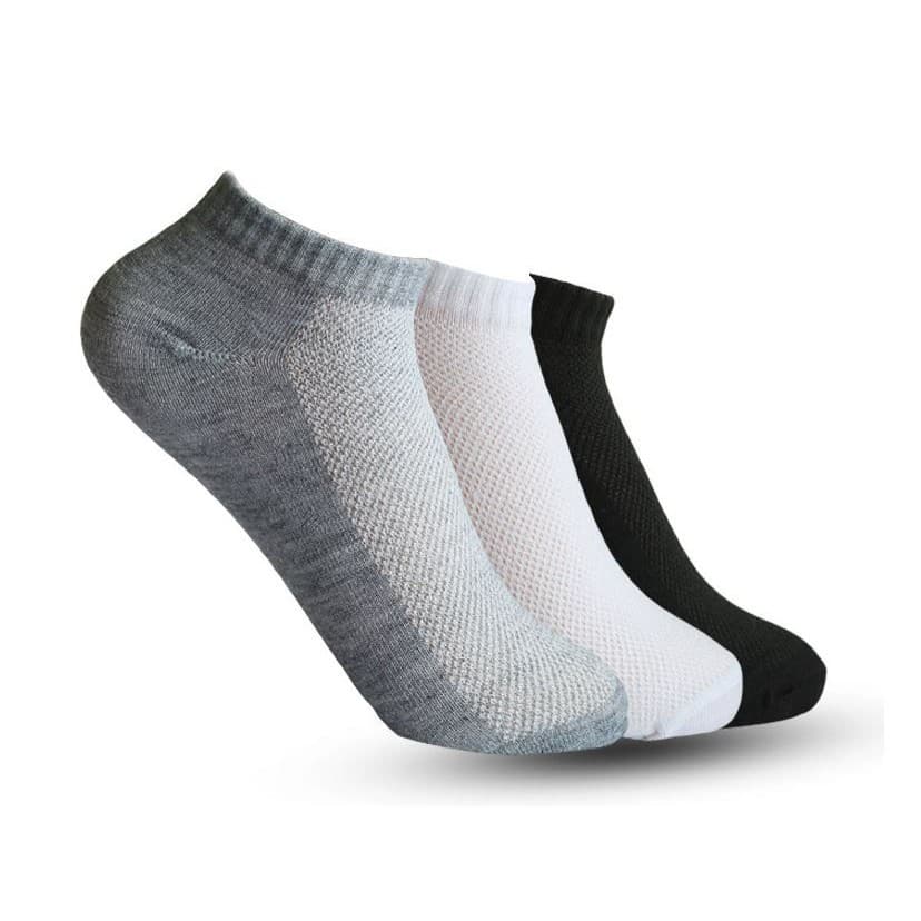 Kit 9 Pares de Meias Soquete Cano Curto Masculino e Feminino Algodao