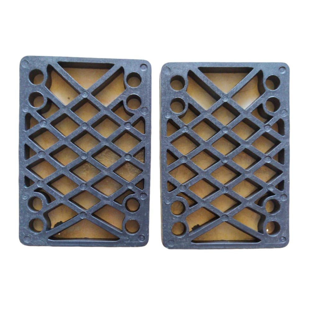 Par Pad P/ Skate Reto Plano 1/4" (7,5mm) Sthorm - Skateboard Ou Longboard 2 Pads