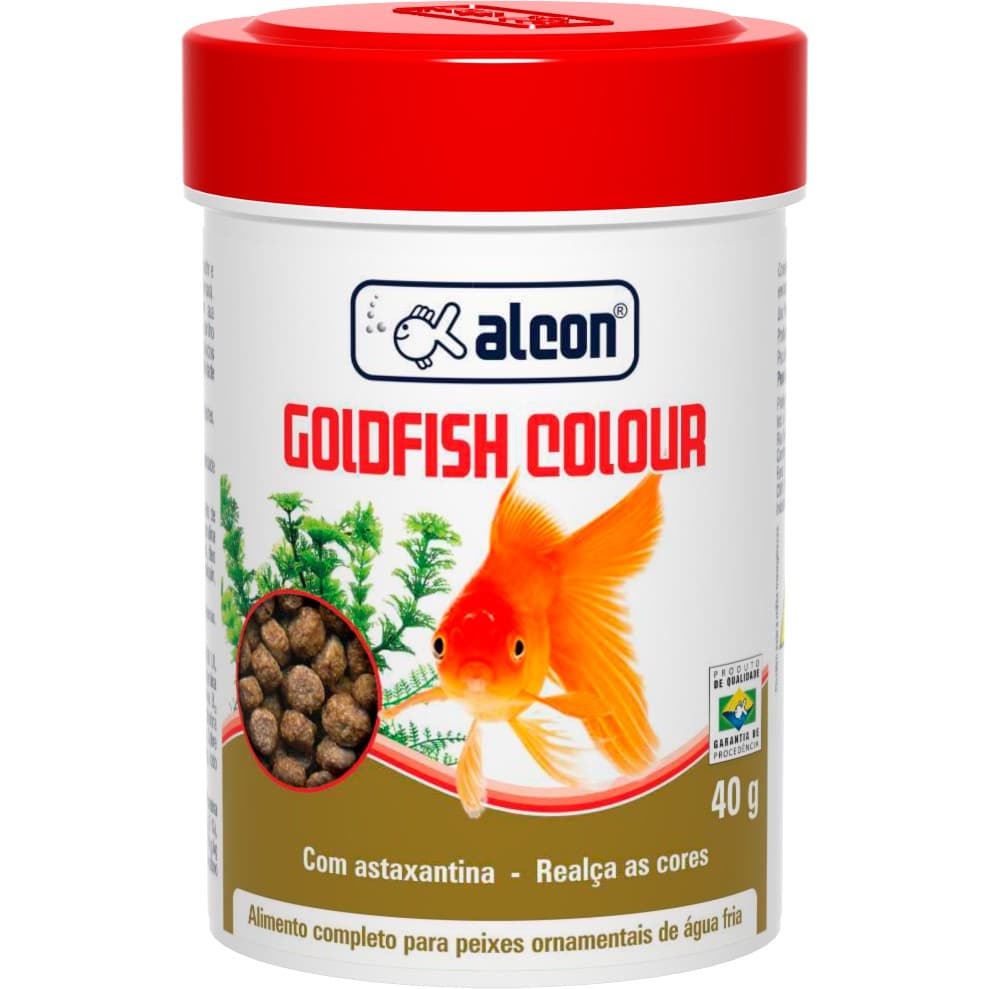 Alcon Goldfish Colour Alimento Completo para Peixes Ornamentais de Água Fria