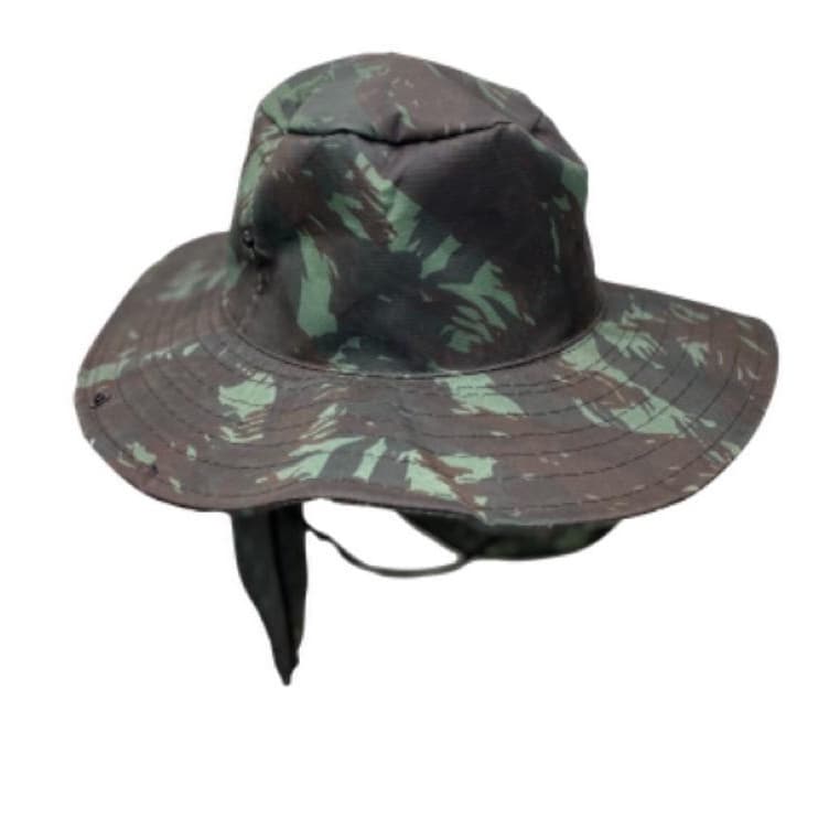 Chapéu Camuflado Pesca Caça Camping Unissex.