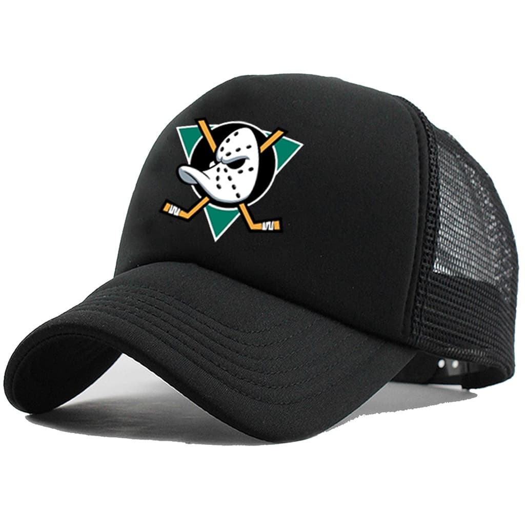 Boné Trucker Super Patos Telinha Aba Curva Hóquei