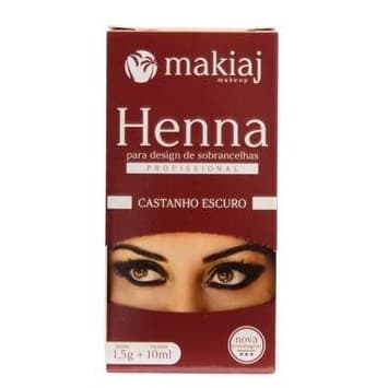 HENNA MAKIAJ PARA SOBRANCELHAS CASTANHO ESCURO