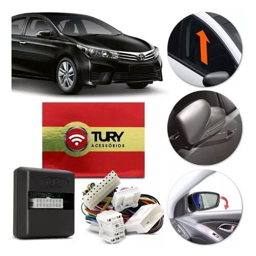Módulo Vidro Retrovisor Elétrico Corolla Tury Park 5.4.3 Ct