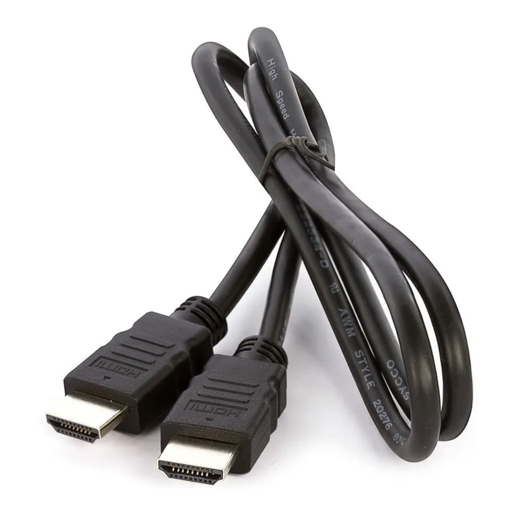 Kit 05 Cabos HDMI Alta Qualidade 1Metro